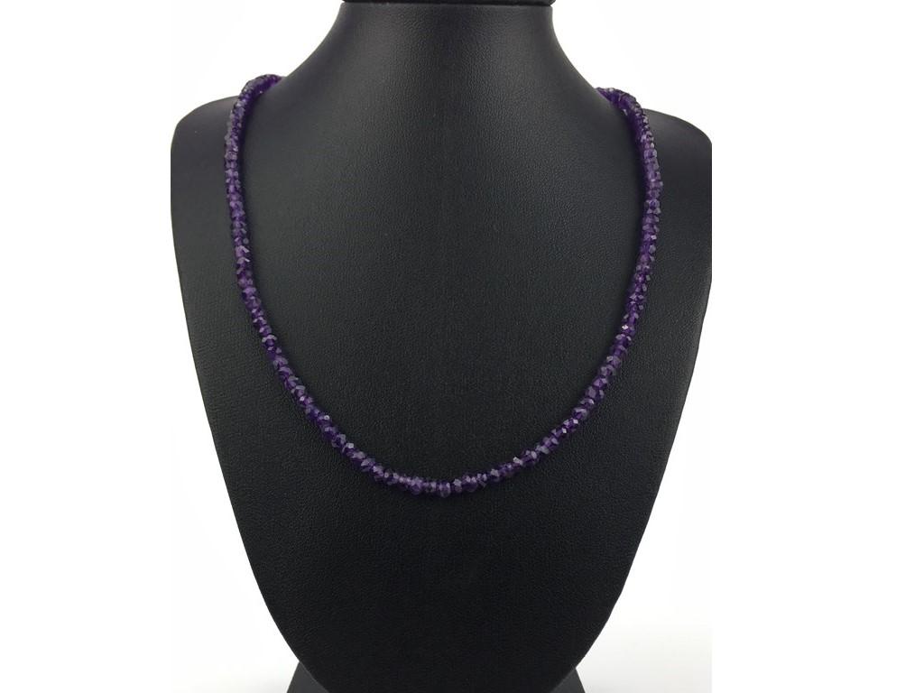 Amethyst Halskette Modern Style Premium