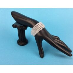 Bergkristall Armband Classic Damen mattiert