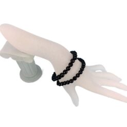 Turmalin Armband schwarz Premium Damen facettiert