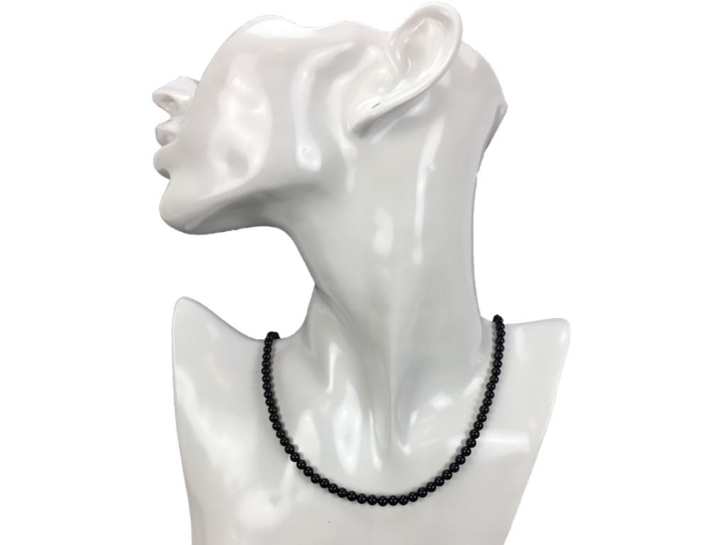 Onyx Halskette Classic Design Herren