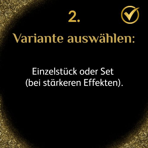Dekobild Bestellanleitung Schritt 2 Einzelstück oder Set auswählen