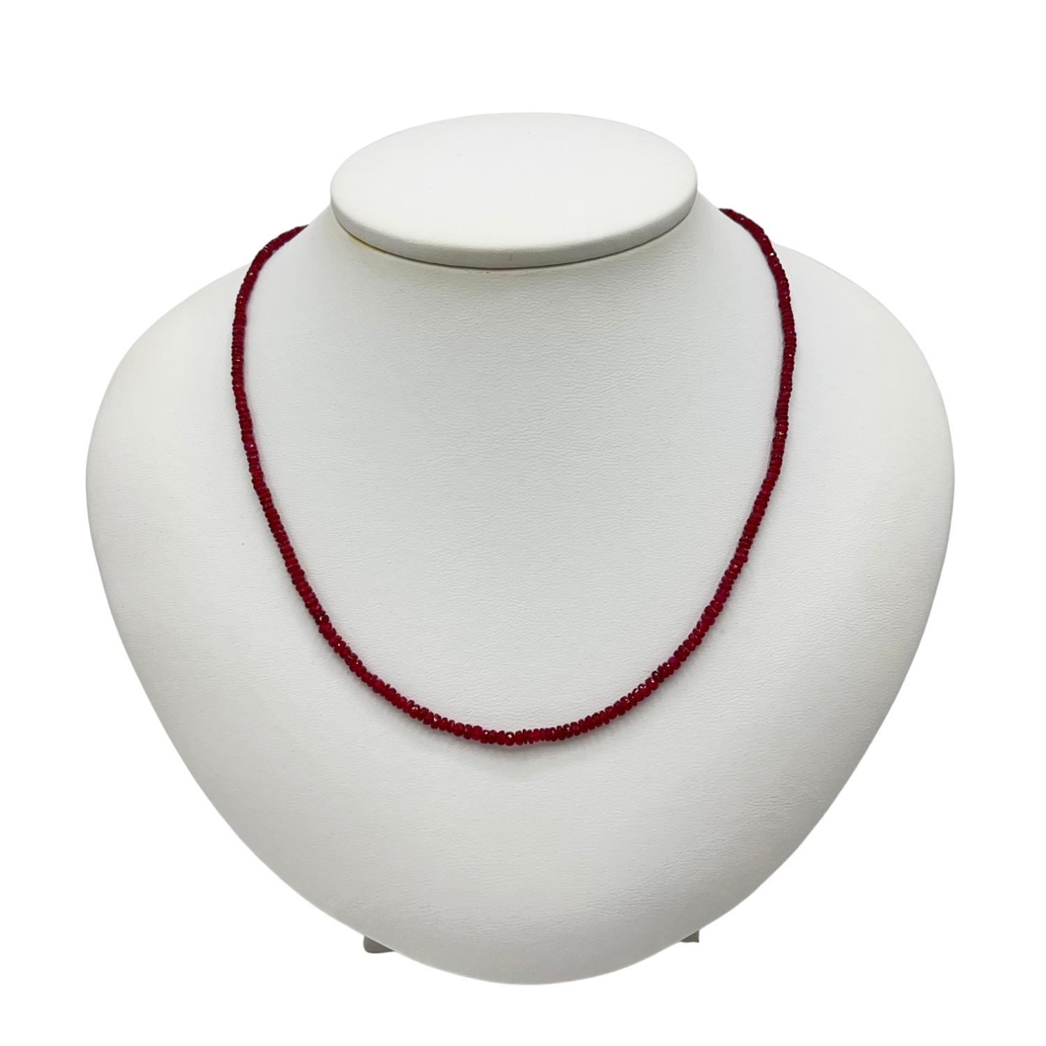 Rubin Halskette Modern Premium aus Burma (Kopie)